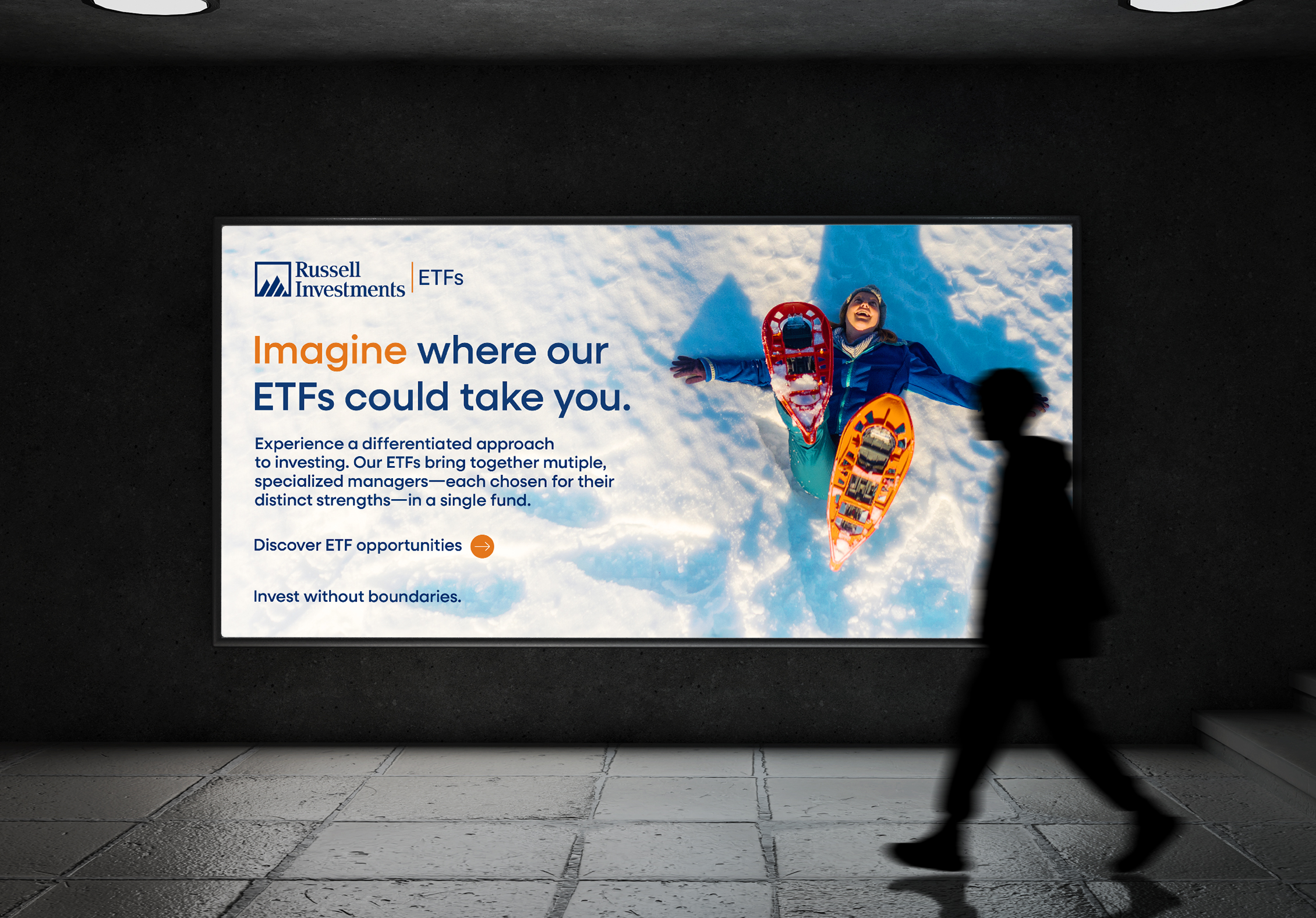 Russell Investments ETF launch campaign image