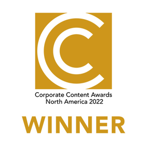 It's Gold, Gold and Gold at the Corporate Content Awards