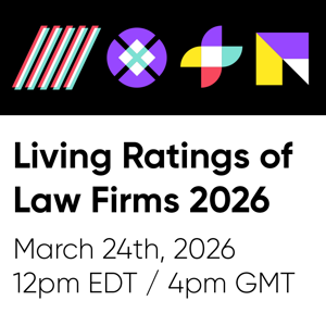 Living Ratings of Law Firms 2026. In with the new