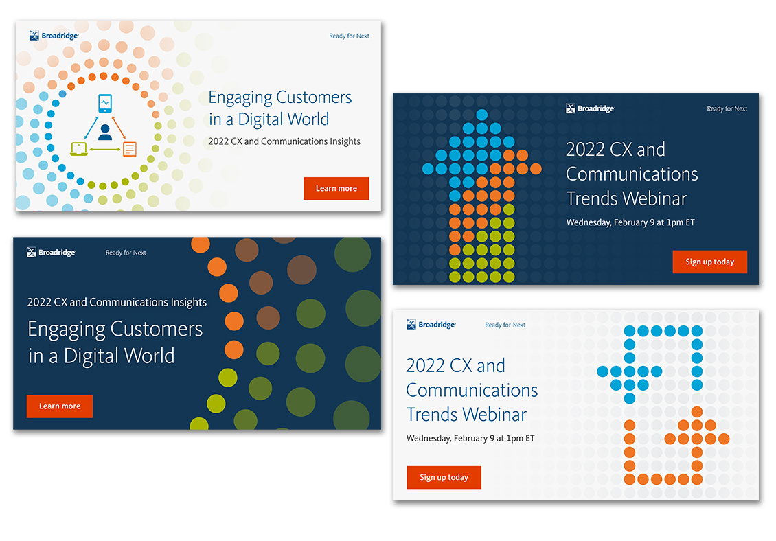 Broadridge CX and Consumer Insights report ads