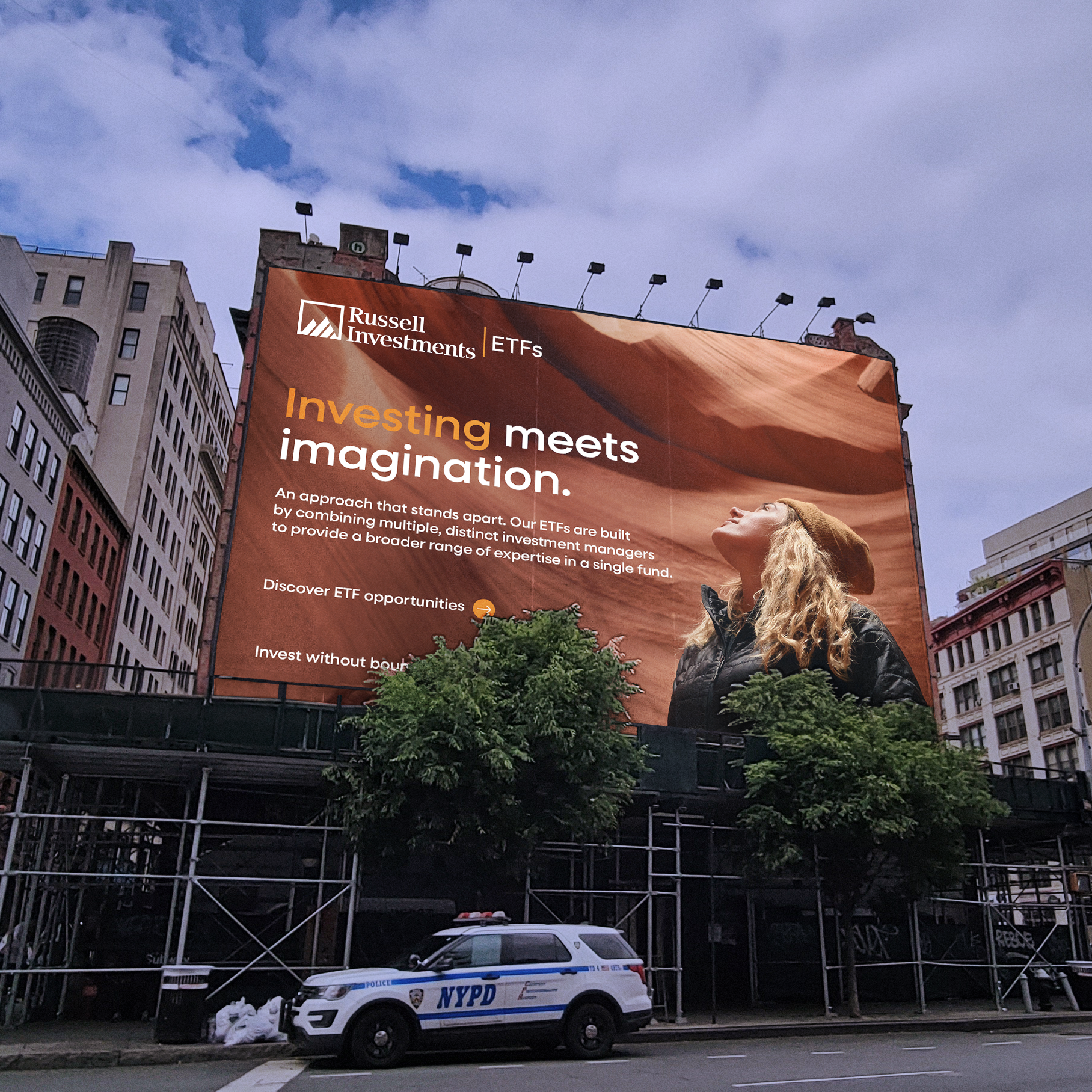 Russell Investments ETF launch campaign image