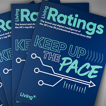 Living Ratings of professional services firms: Keep up the pace